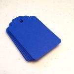 25 Blueberry Blue Tags 2.75 Inches